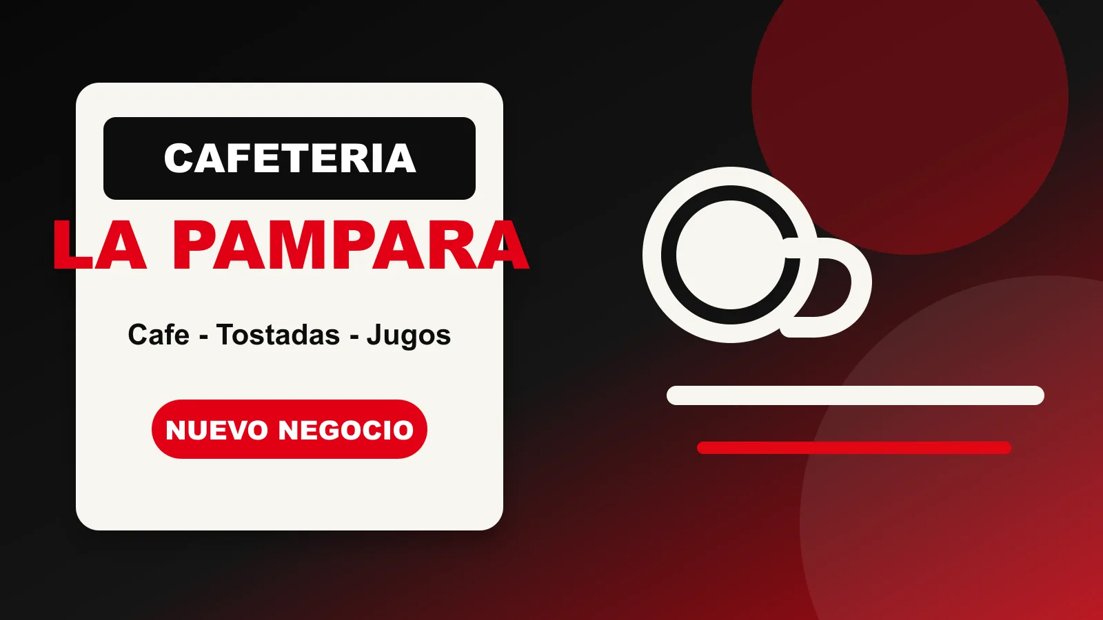 Portada de La Pámpara Cafetería