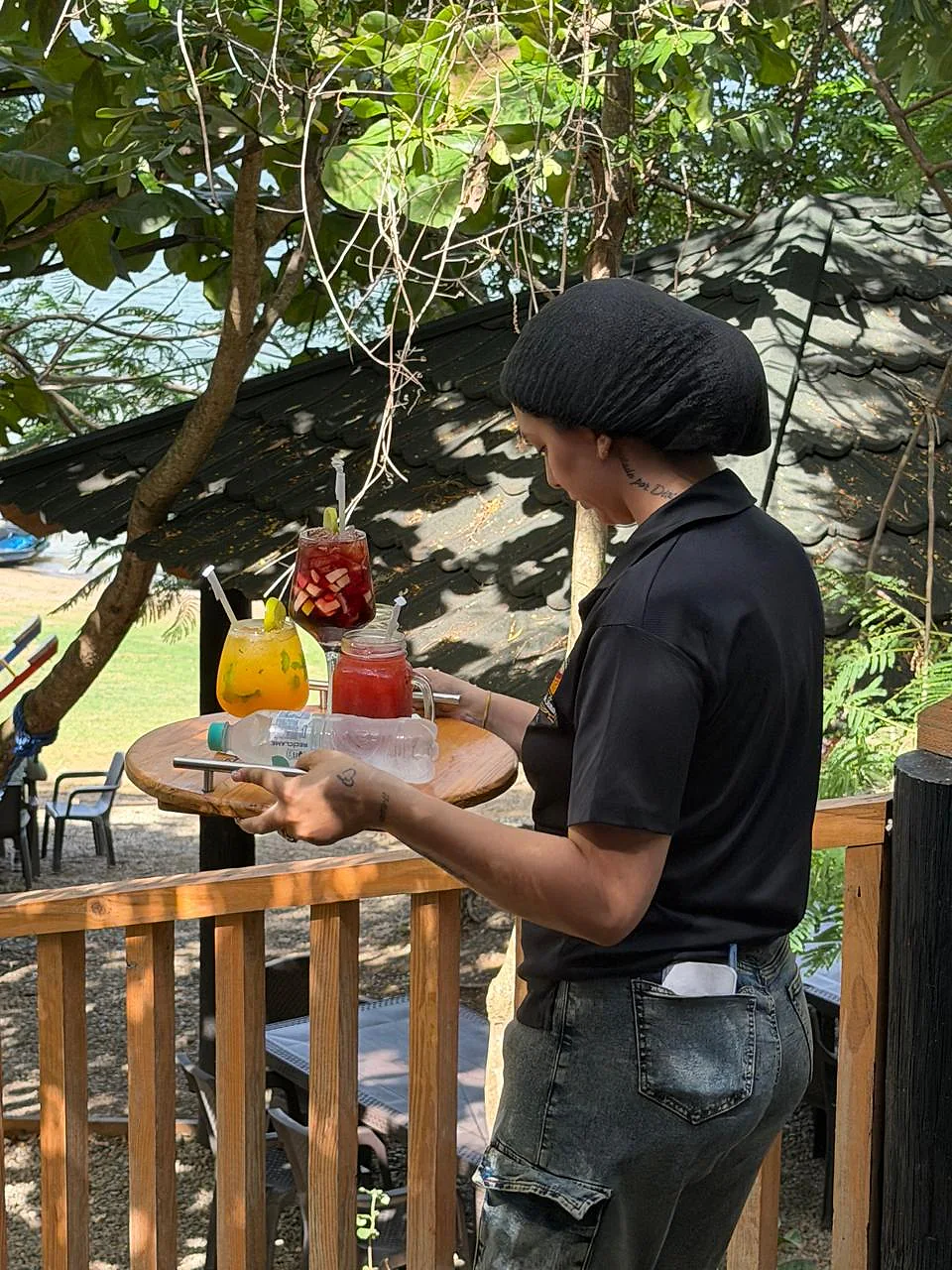 Bebidas preparadas en Restaurante Presa de Taveras