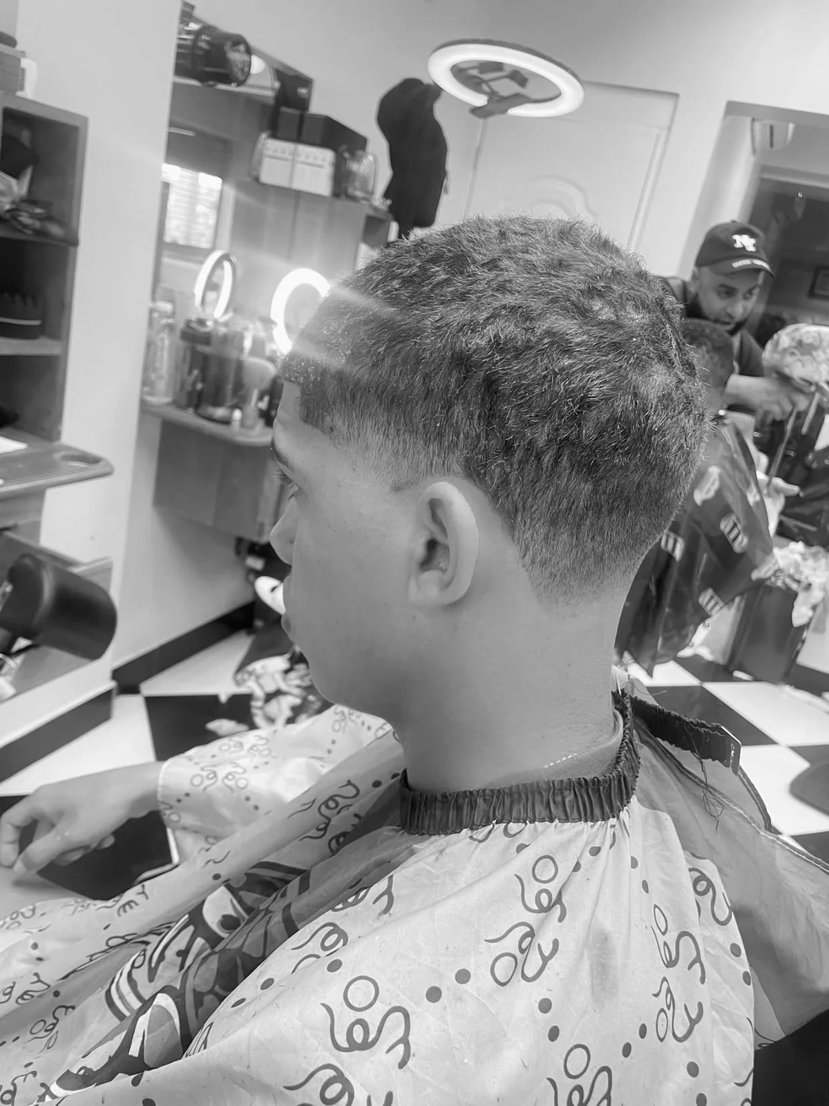 Degradado clásico realizado en Barberia Los Muchachos